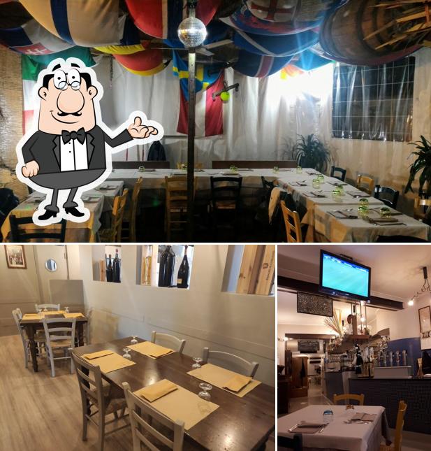 Gli interni di Pizzeria Griglieria Il Glicine