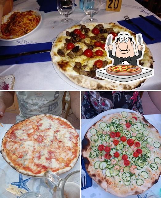 Ordina tra le molte varianti di pizza