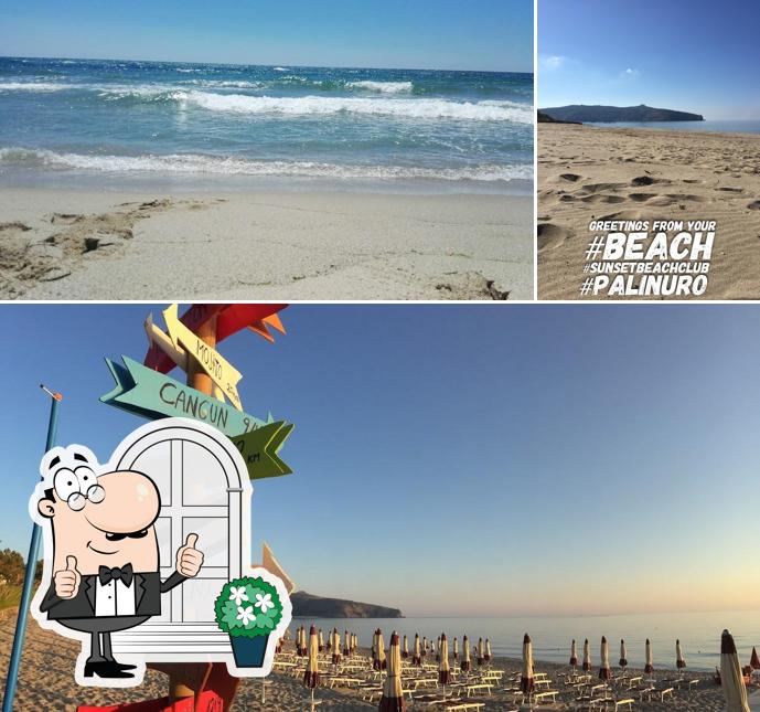 Gli esterni di Sunset Beach Club Palinuro-Spiaggia delle Saline