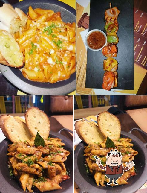 Food at The Beer Café