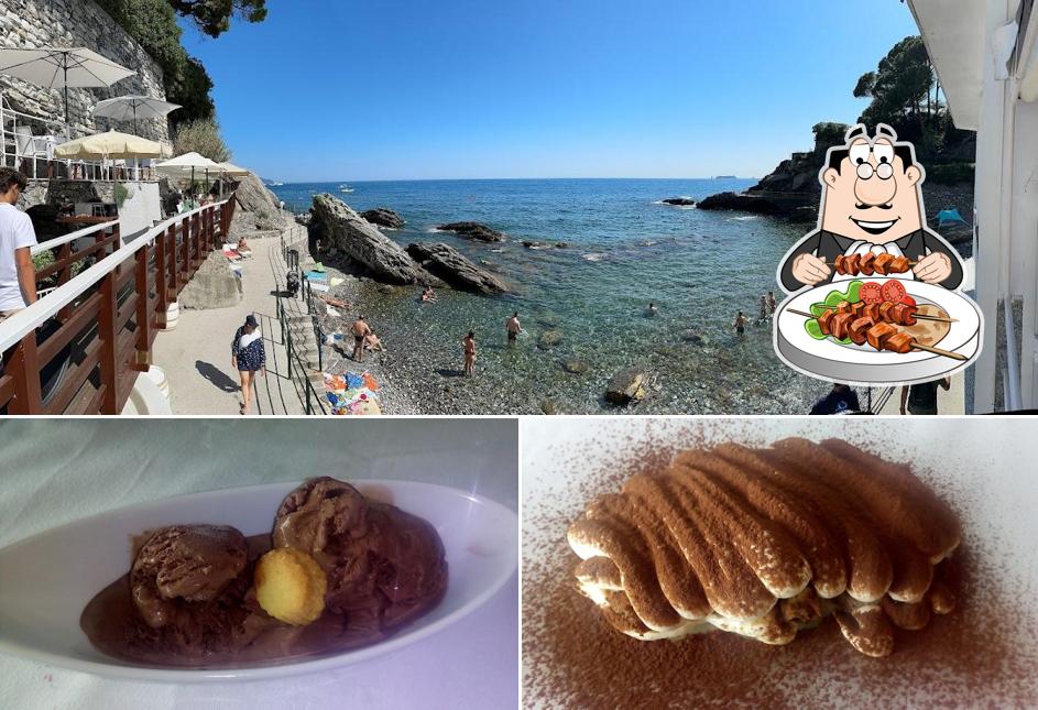 Cibo al L'Arenella ristorante sul mare