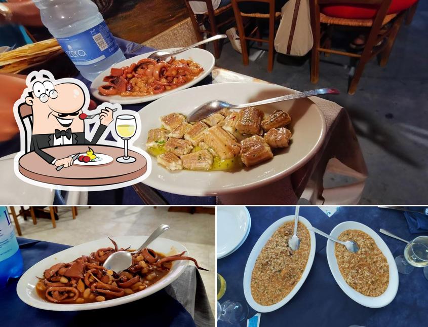 Platti al Ittiturismo La Paranza Siniscola