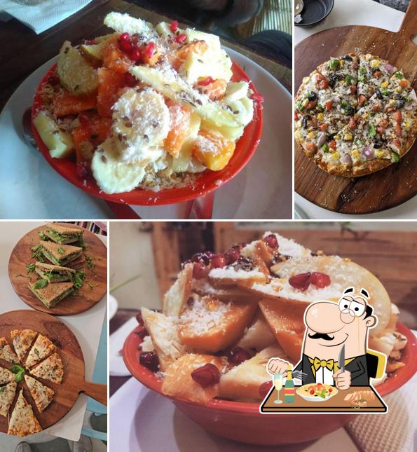 Food at Cafe Grasswood Lakeside restaurant