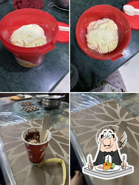 Food at Giani's Ice Cream, Shakes and Sundae's