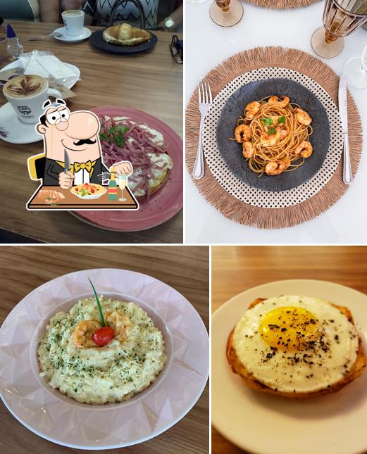 Comida em Greta Café