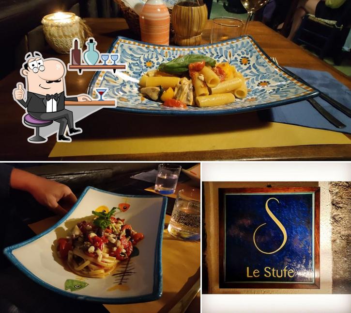 Gli interni di Le Stufe osteria & cucina