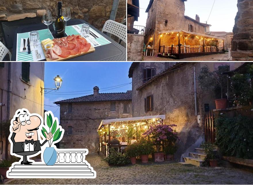 Puoi goderti l'aria fresca da seduto all'esterno di PIZZERIA IL FRANTOIO DI OTTAVIO