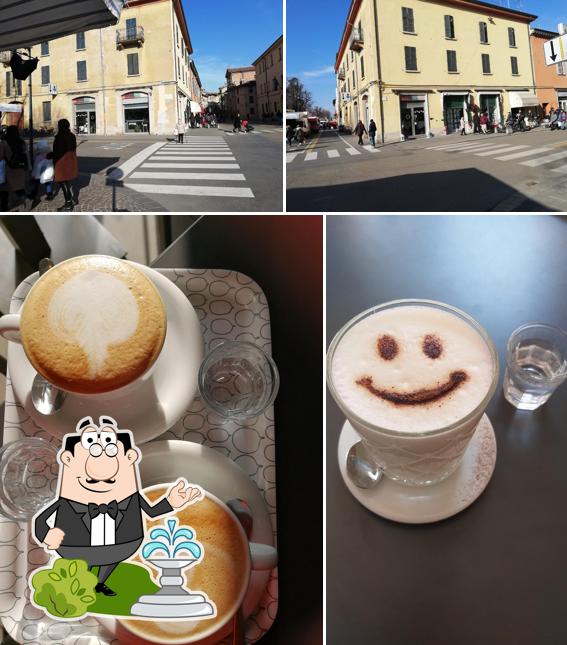 Dai un’occhiata alla immagine che presenta la esterno e bevanda di Antico Bar Fiat