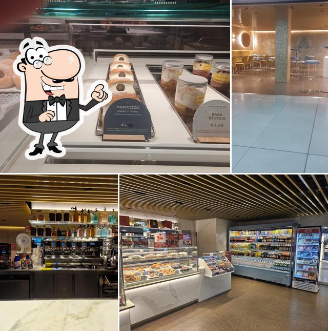 Dai un'occhiata agli interni di Alemagna caffè e pasticceria