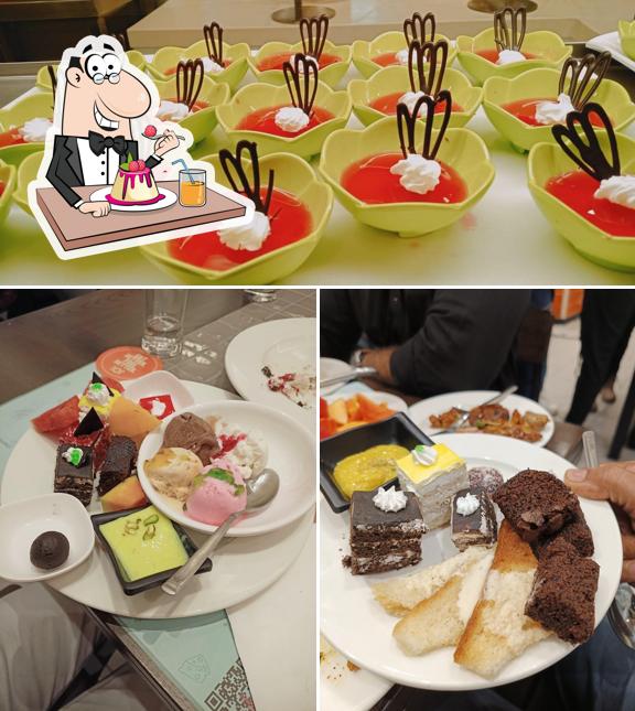 Barbeque Nation Amravati provides a number of desserts