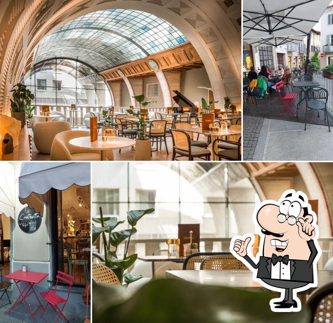 Gli interni di Bar La Cantinetta