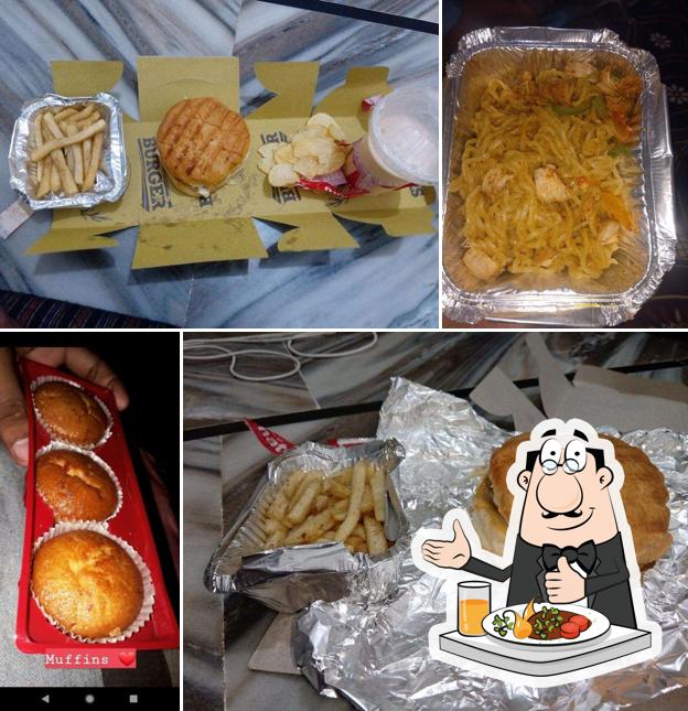 Food at Make My Burger