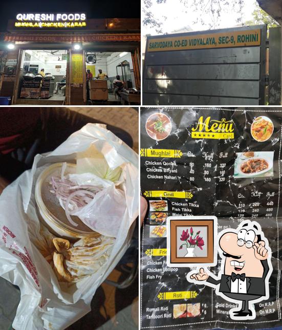 The interior of Qureshi Foods