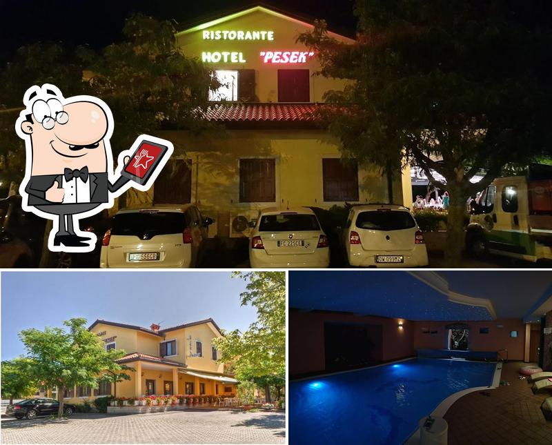 Gli esterni di Hotel Pesek