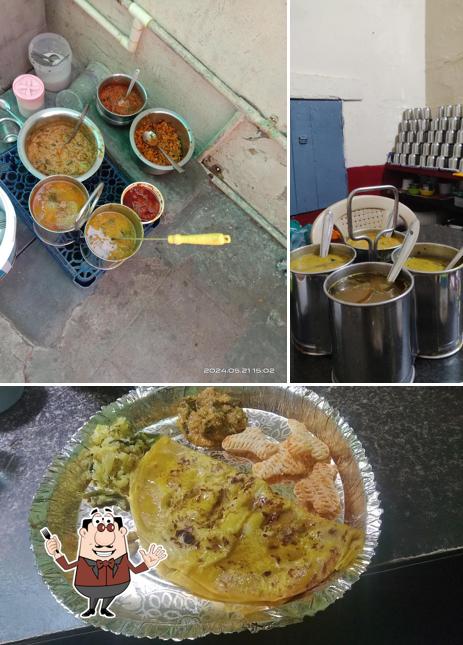 Food at Sri Annapurneshwari Andhra Bhojan