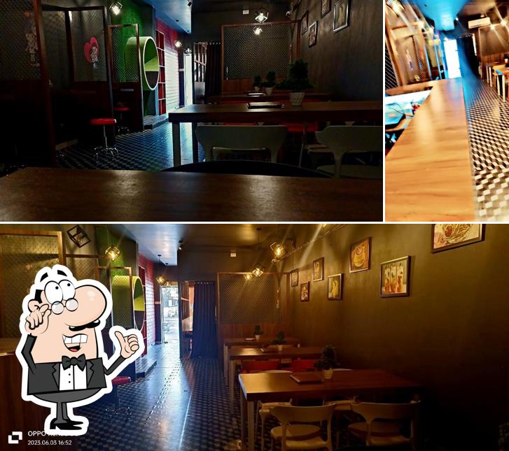 The interior of The Fusion Cafe