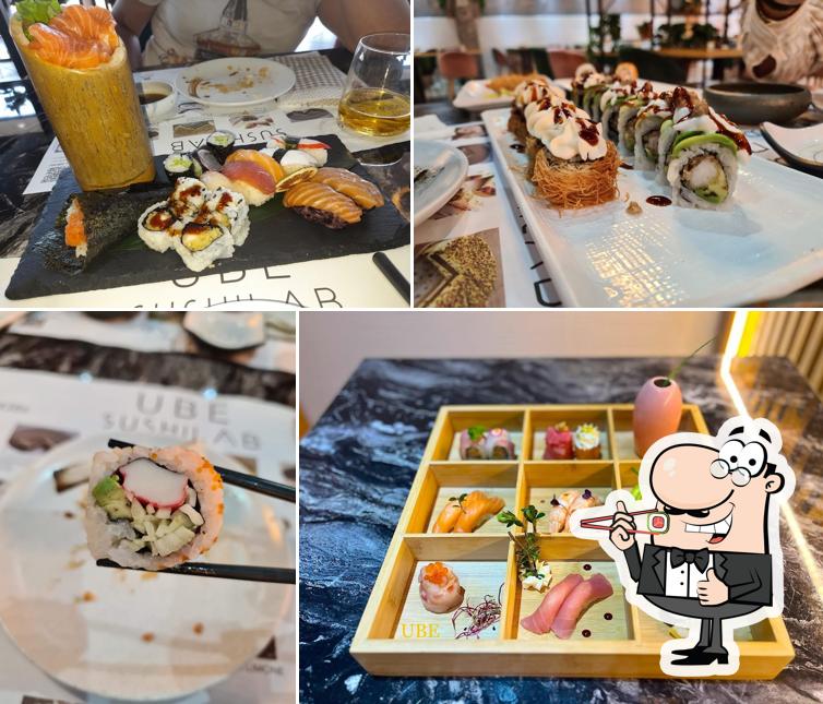 Prenditi le varie opzioni di sushi