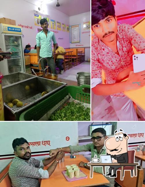 रामदेव दाल बाटी भोजनालय bhinmal is distinguished by interior and food