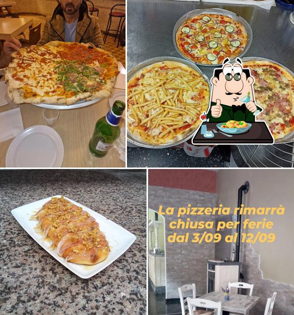 Platti al pizzeria amarcord di de meo michele