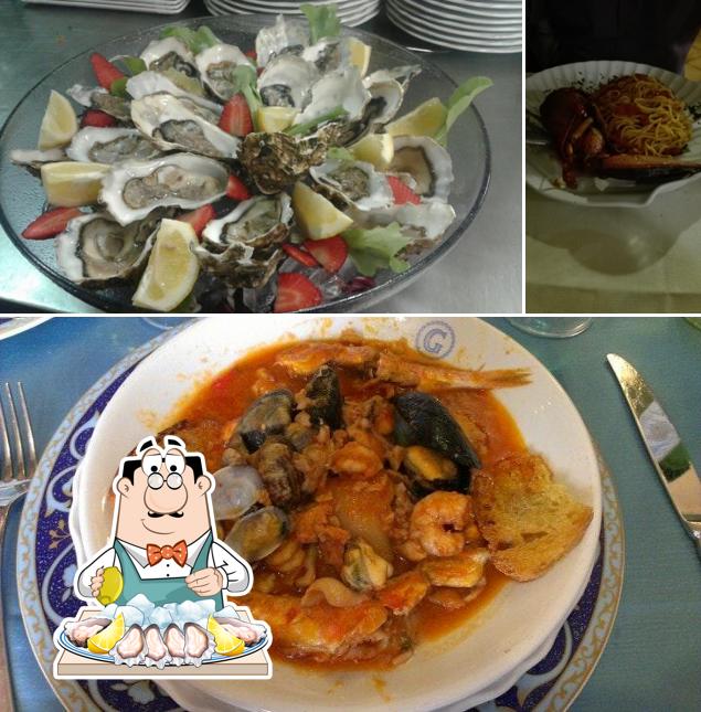 Assaggia i sapori della cucina di mare a Ristorante Il Giardino
