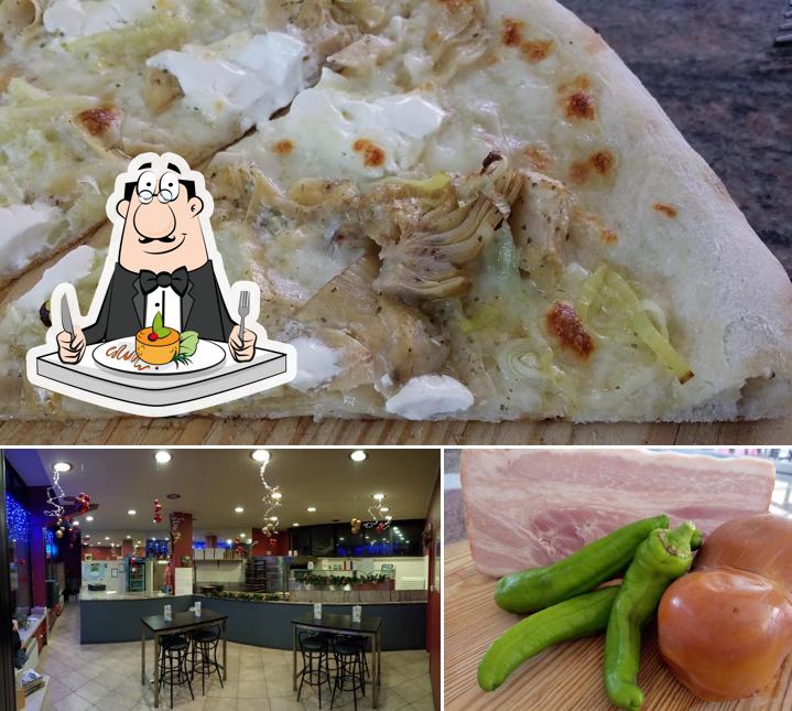 Cibo al SOS Pizza