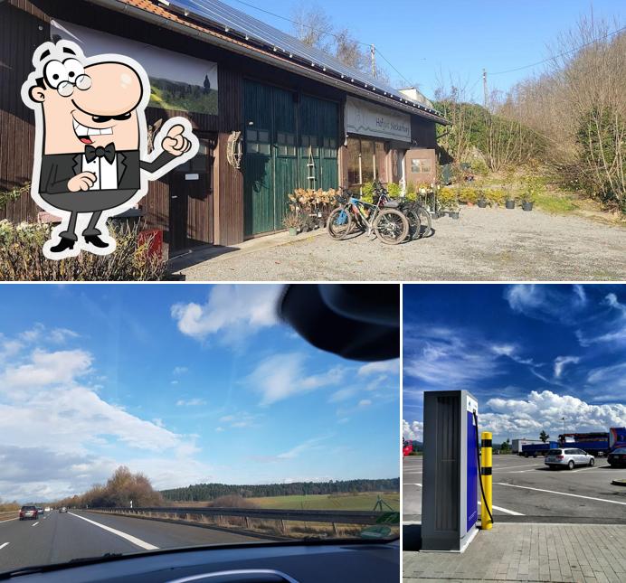 Profitez de la vue extérieure de Serways Raststätte Neckarburg West