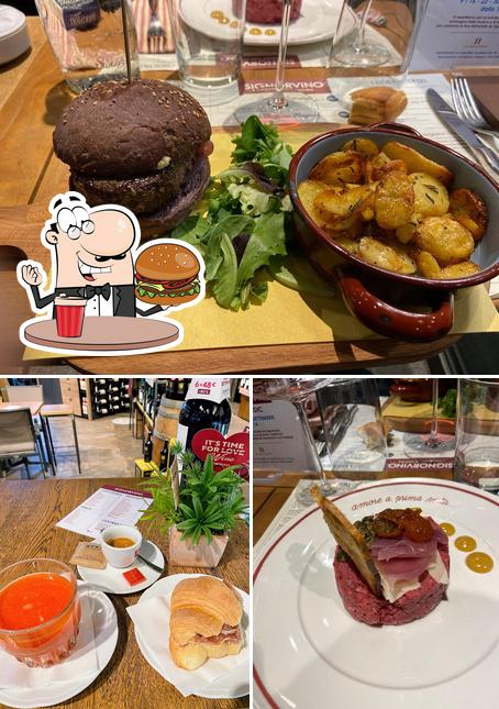 Prova un hamburger a Signorvino Parma