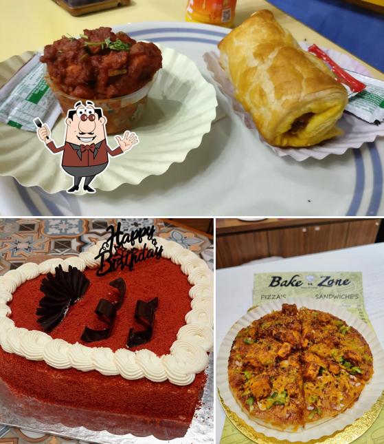 Food at Bake Zone Bakery&Lounge