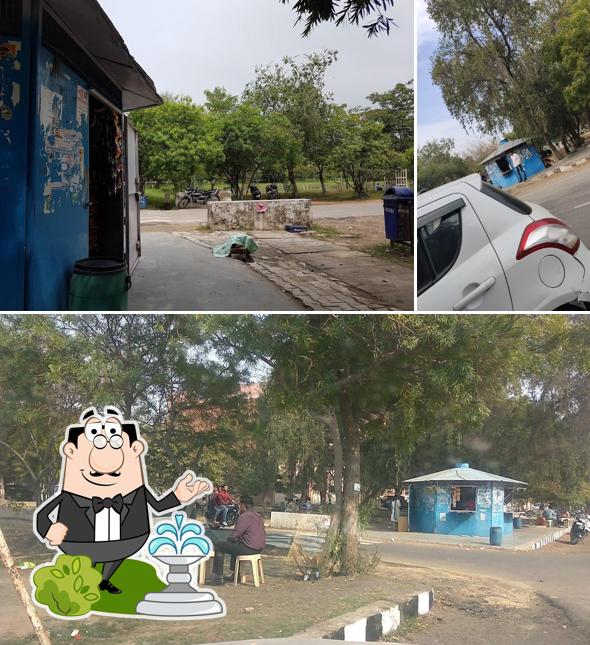 The exterior of Nehra's Canteen