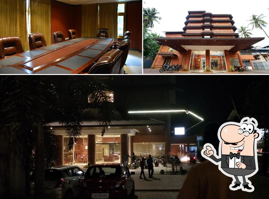 The restaurant's exterior and interior