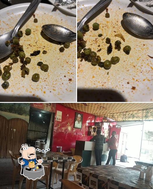 Among different things one can find food and interior at Hotel Kinara