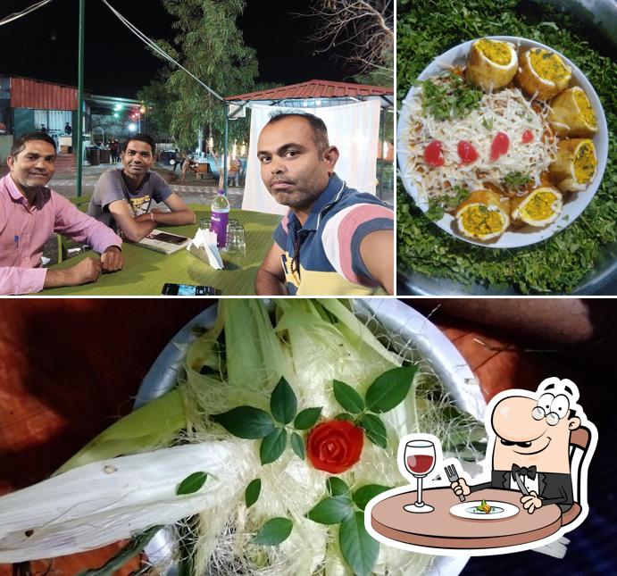 The restaurant's food and beverage