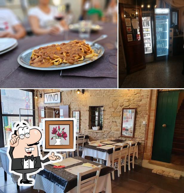Gli interni di Trattoria Il Pergolato dalla Maria