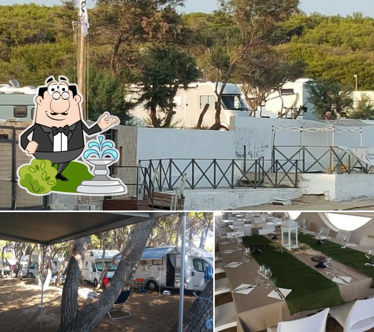 Questa è la immagine che raffigura la esterno e interni di Sun Bay Camping Village