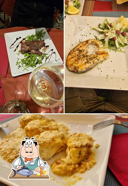 Salmone grigliato al 'A casa r'a' Signora