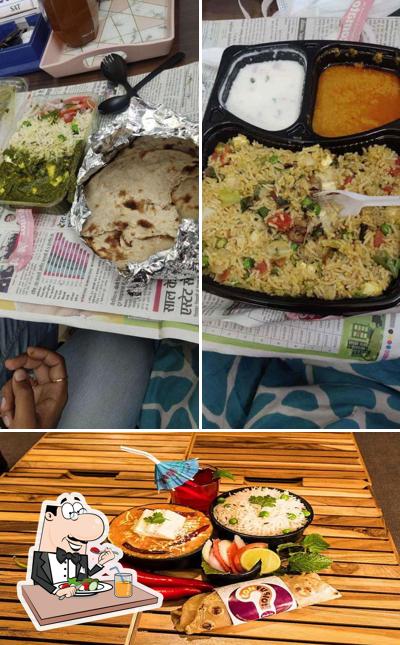 Food at Confusion Box - Internet Restaurant