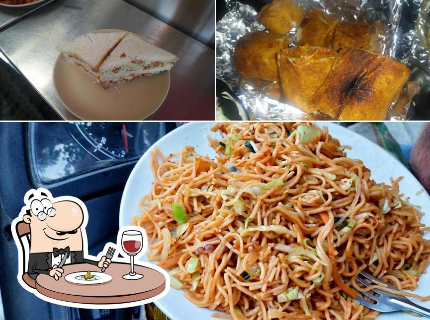 Food at Garden Hut