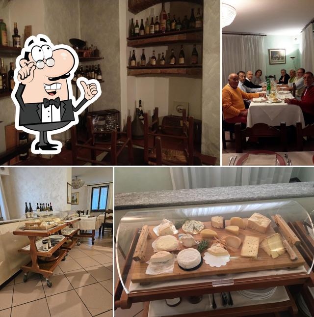 Gli interni di Le due lanterne