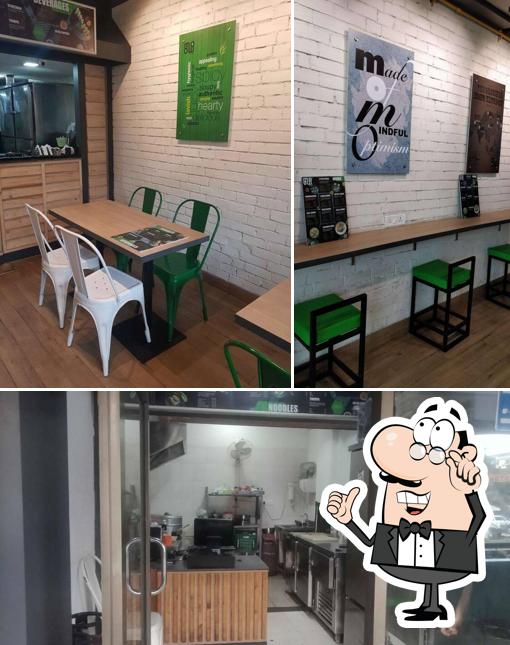 The interior of Momo King