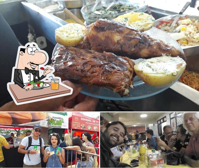 O Pamonhão Kalú se destaca pelo comida e interior