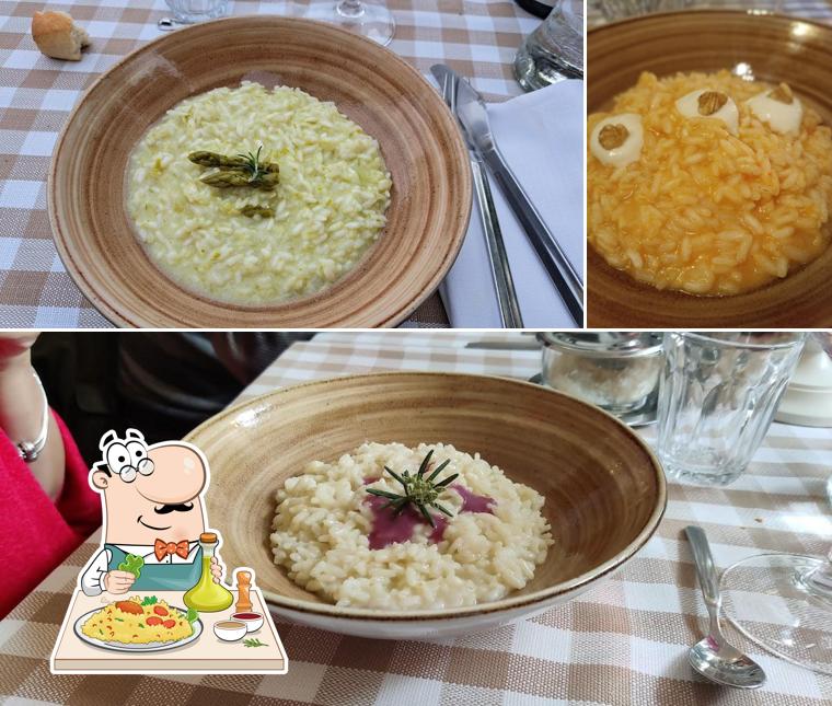 Risotto al Ristorante Trattoria Serenella Le Tre Lasagne