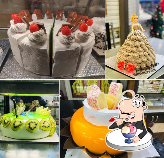 SR bakery provides a selection of sweet dishes