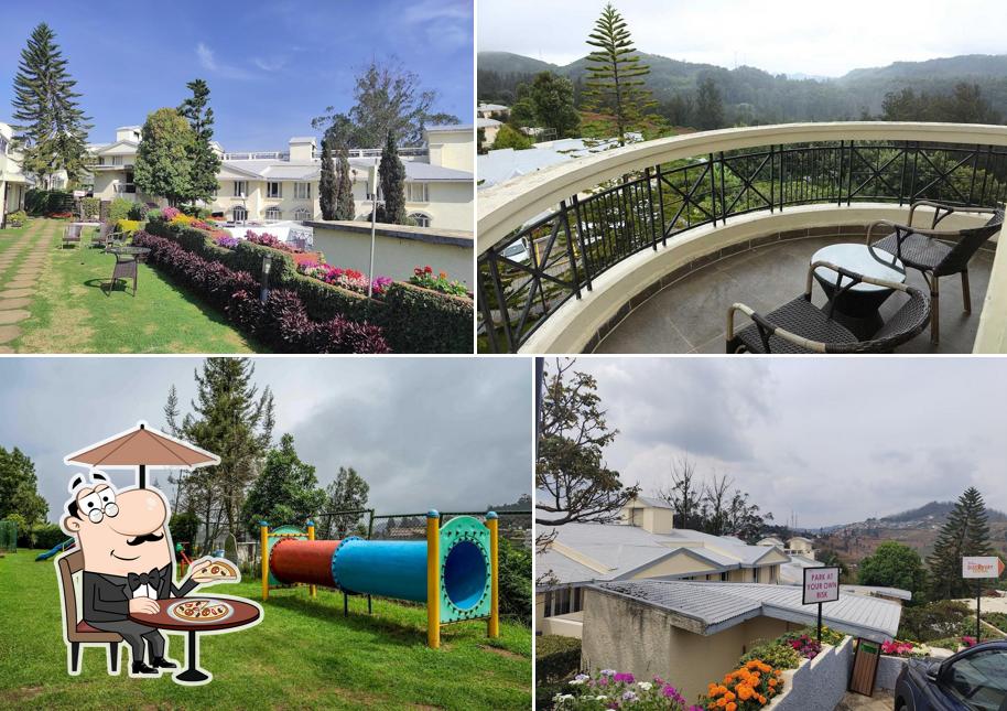 You can get some fresh air at the outside area of Sterling Ooty - Fern Hill