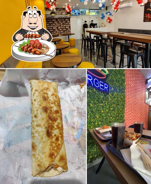 The photo of food and beverage at Burger Monk Rohtak