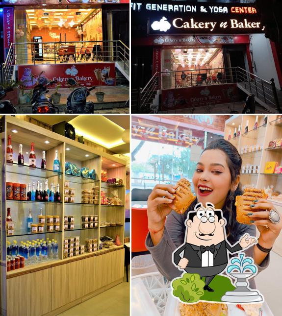 The exterior of Cakery n Bakery - Best Cake in Agra Best Cake Home delivery in Agra 100% eggless cake in Agra Online Cake Delivery