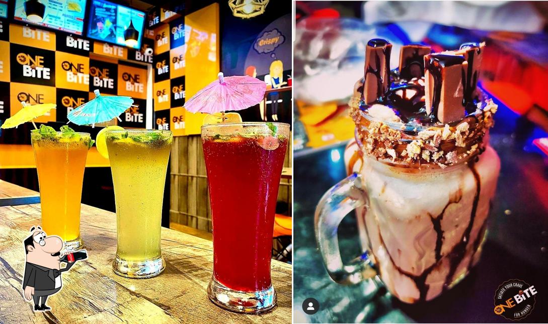 Try a drink from the menu