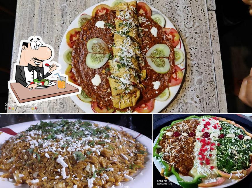 Food at Hotel Aashray Pure Veg Restaurant Best Family Hotel Pure Vegetarian Hotel