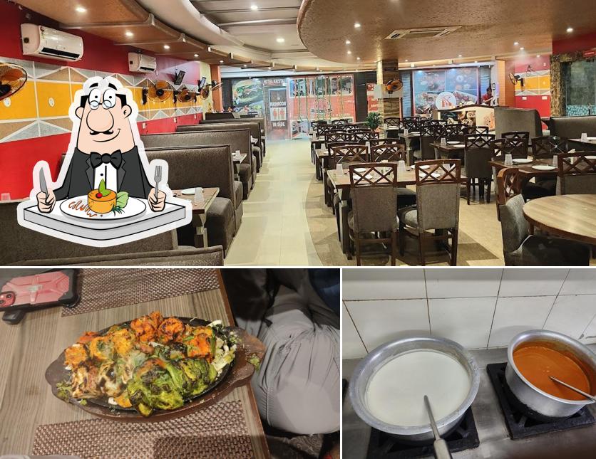 This is the photo depicting food and interior at Hotel Kristal & Restaurant