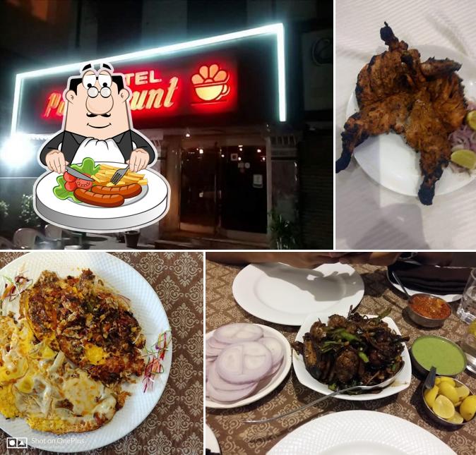 Food at Paramount Restaurant