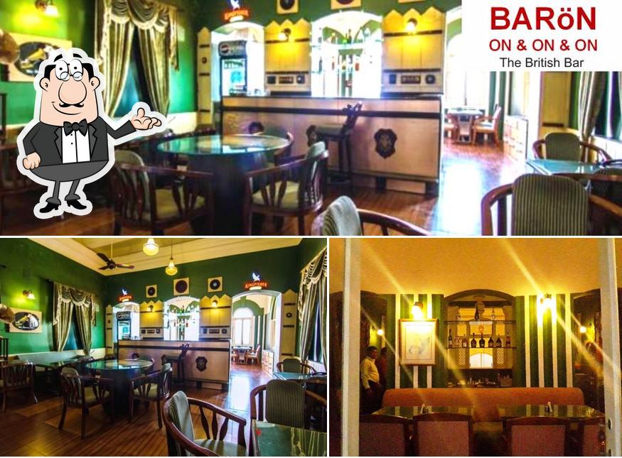 The interior of Baron - The British Bar